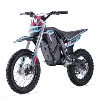 Dětská elektrická motorka MRM eDIRT 2000W 60V kola 14/12 Baterie Lithium sedlo 66cm,růžová