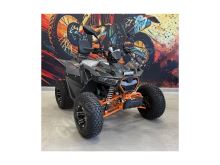 Dětská čtyřtaktní čtyřkoka FUN 125ccm 3 rych. poloautomat 8 kola, carbon