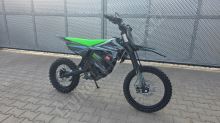 Elektrická motorka pitbike MRM eBeast 8000W 72V, 17/14, Bat Li-Ion, sedlo 81cm, zelená (5)