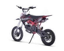 Pitbike MiniRocket Sky 125ccm 17/14  sedlo 87cm, červená (15)