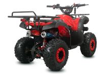 Dětská čtyřtaktní čtyřkolka ATV Toronto 125ccm, 1 rych. poloautomat, 7 kola, červená (6)