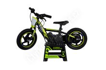 Dětská elektrická motorka PUSH MINI 12 Samolepy  Růžovo/Modrá, Zeleno/Modrá, Modro/Zelená (3)