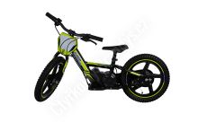 Dětská elektrická motorka PUSH MAXI 16 Samolepy  Růžovo/Modrá, Zeleno/Modrá, Modro/Zelená (10)