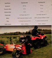 Sekačka, mulčovač za čtyřkolku MiniRocket FM-ATV150