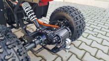 Dětská elektro čtyřkolka ATV MiniRocket Hunter II 1500W 60V diferenciál 8 kola zelená (24)