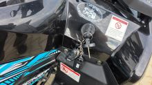Dětská čtyřtaktní čtyřkolka ATV MiniRocket Troodon Deluxe 125ccm, 3+1, 8 kola, černo-modrá (12)