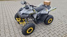 Dětská čtyřtaktní čtyřkolka ATV MiniRocket Panther 125ccm, 3 rych. poloaut. 8 kola, šedá (2)
