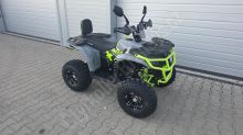 Dětská čtyřtaktní čtyřkolka ATV MiniRocket Troodon Deluxe 125ccm, 3+1, 8 kola, šedo-zelená (3)