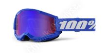STRATA 2 NEW, brýle 100% modré, červené/modré plexi