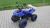 Dětská elektro čtyřkolka ATV Warrior XL 1500W 60V modrá 8 kola