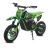 Dětská elektrická motorka Viper 1000W 36V zelená sedlo 63cm