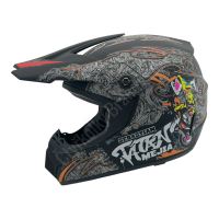 Dětská cross helma Mejia Matná černá M