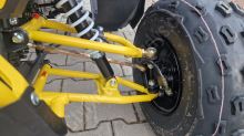 Dětská čtyřtaktní čtyřkolka ATV MiniRocket Panther 125ccm, 3 rych. poloaut. 8 kola, šedá (18)