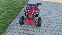 Dětská elektro čtyřkolka ATV MiniGade 1200W 48V hydraulická brzda, červená (4)