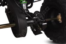Dětská čtyřtaktní čtyřkolka ATV Warrior DELUX 125ccm, 3 rych. poloaut. 8 kola, zelená, (10)