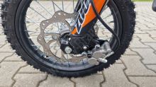 Pitbike Zuumav S3 125ccm 14/12 řazení bez spojky poloautoma, el startér, sedlo 73 oranžová (9)