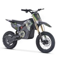 Dětská elektrická motorka Coyote 1000W 36V, 12/10 baterie gelová, sedlo 62cm, zelená