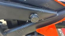 Pitbike MiniRocket Motors TRO50 4takt oranžová, sedlo 63cm (14)