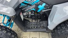 Dětská čtyřtaktní čtyřkolka ATV MiniRocket Troodon Deluxe 125ccm, 3+1, 8 kola, šedo-modrá (6)