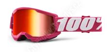 STRATA 2, 100% dětské brýle Fletcher, zrcadlové červené plexi
