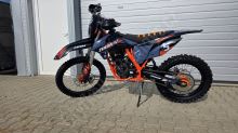 Pitbike Zuumav K5 PRO 250ccm 14,5kW, 21/18 světlo, el startér, sedlo 92cm, oranžový (8)