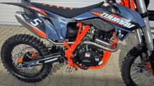 Pitbike Zuumav K5 250ccm 14,5kW, 19/16 světlo, el startér, sedlo 86cm, oranžový (2)