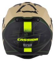 Dětská cross helma Cup 2 Napa Junior, CASSIDA, (písková/zelená/žlutá fluo) L (51 až 52 cm) (3)