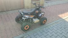 Dětská čtyřtaktní čtyřkolka ATV Buffalo 110ccm, 6" kola oranžová (16)