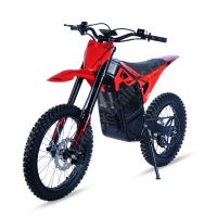 Elektrická motorka pitbike MRM M8 10kW 72V 19/17,sedlo 88cm, červený (23)
