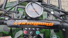 Dětská čtyřtaktní čtyřkoka Toronto 125ccm 1 rych. poloautomat 7 kola zelený maskáč (7)