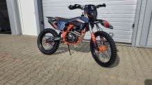 Pitbike Zuumav K5 PRO 250ccm 14,5kW, 21/18 světlo, el startér, sedlo 92cm, oranžový (2)