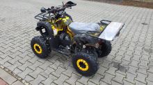 Dětská čtyřtaktní čtyřkolka ATV Toronto 125ccm, 1 rych. poloaut, 7 kola, žluty maskáč (7)