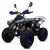 Dětská čtyřtaktní čtyřkolka ATV Warrior DELUX 125ccm modrá 3 rych. poloaut. 8&quot; kola