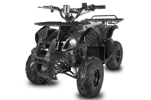 Dětská čtyřtaktní čtyřkolka ATV Toronto 125ccm, 1 rych. poloautomat, 7 kola, černá (2)