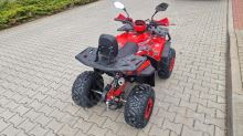 Dětská čtyřtaktní čtyřkolka ATV MiniRocket RockRider 125ccm 3+1, 8 kola, červená (6)