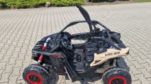 Dětská elektrická buggy Can-am Maverick X RS TURBO RR LCD+4x200w 2x24V EVA- černá (14)