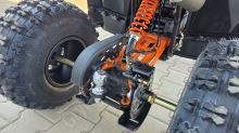 Dětská čtyřtaktní čtyřkolka  MiniRocket Troodon Deluxe 125ccm, 3+1, 8 kola, černo-oranzova (19)