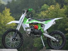 Pitbike MiniRocket SuperPit 125ccm 17/14 sedlo 81cm,  zelená Pozor razeni dokola!!