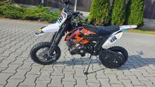 Pitbike MiniRocket Motors TRO50 4takt oranžová, sedlo 63cm