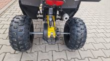 Dětská čtyřtaktní čtyřkolka ATV MiniRocket Panther 125ccm, 3 rych. poloaut. 8 kola, šedá (14)