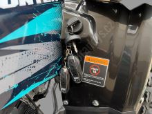 Dětská čtyřtaktní čtyřkolka ATV Hunter II 125ccm, 3 rych. poloautomat 8 kola, modrá (14)