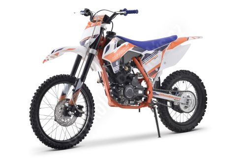 Pitbike MiniRocket Hurricane 250ccm 19/16 oranžová, sedlo 87cm