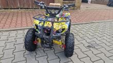 Dětská elektro čtyřkolka ATV Torino 1200W 48V graffiti žlutá (3)