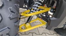 Dětská čtyřtaktní čtyřkolka ATV MiniRocket RockRider 125ccm 3+1, 8 kola, šedá (8)