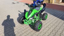 Dětská čtyřtaktní čtyřkolka ATV Speedy 125ccm, 1 rych. poloautomat, 7 kola, zelená (2)