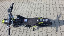 Pitbike Zuumav S2 125ccm 14/12 el startér, řazení se spojkou, sedlo 68cm, (2)