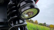 Elektrická motorka pitbike MRM M8 10kW 72V 19/17,sedlo 88cm, červený (13)