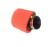 Vzduchový filtr molitanový červený, zahnutý- 42mm