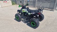Dětská čtyřtaktní čtyřkolka ATV Warrior DELUX 125ccm, 3 rych. poloaut. 8 kola, zelená, (1)