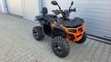 Dětská čtyřtaktní čtyřkolka MiniRocket Troodon Deluxe 125ccm, 3+1, 8 kola, černo-oranzova Dětská čtyřtaktní čtyřkolka MiniRocket Troodon Deluxe 125ccm, 3+1, 8 kola, černo-oranzova